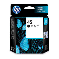 HP 45 Black Ink Cart 51645AA