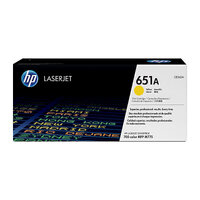 HP 651A Yellow Toner CE342A