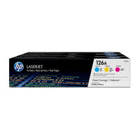 HP 126A CMY Toner Tri Pack